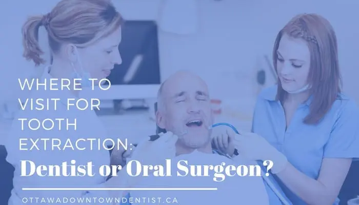 Image of tooth extraction procedure